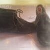 Chaussure garçon daim noir